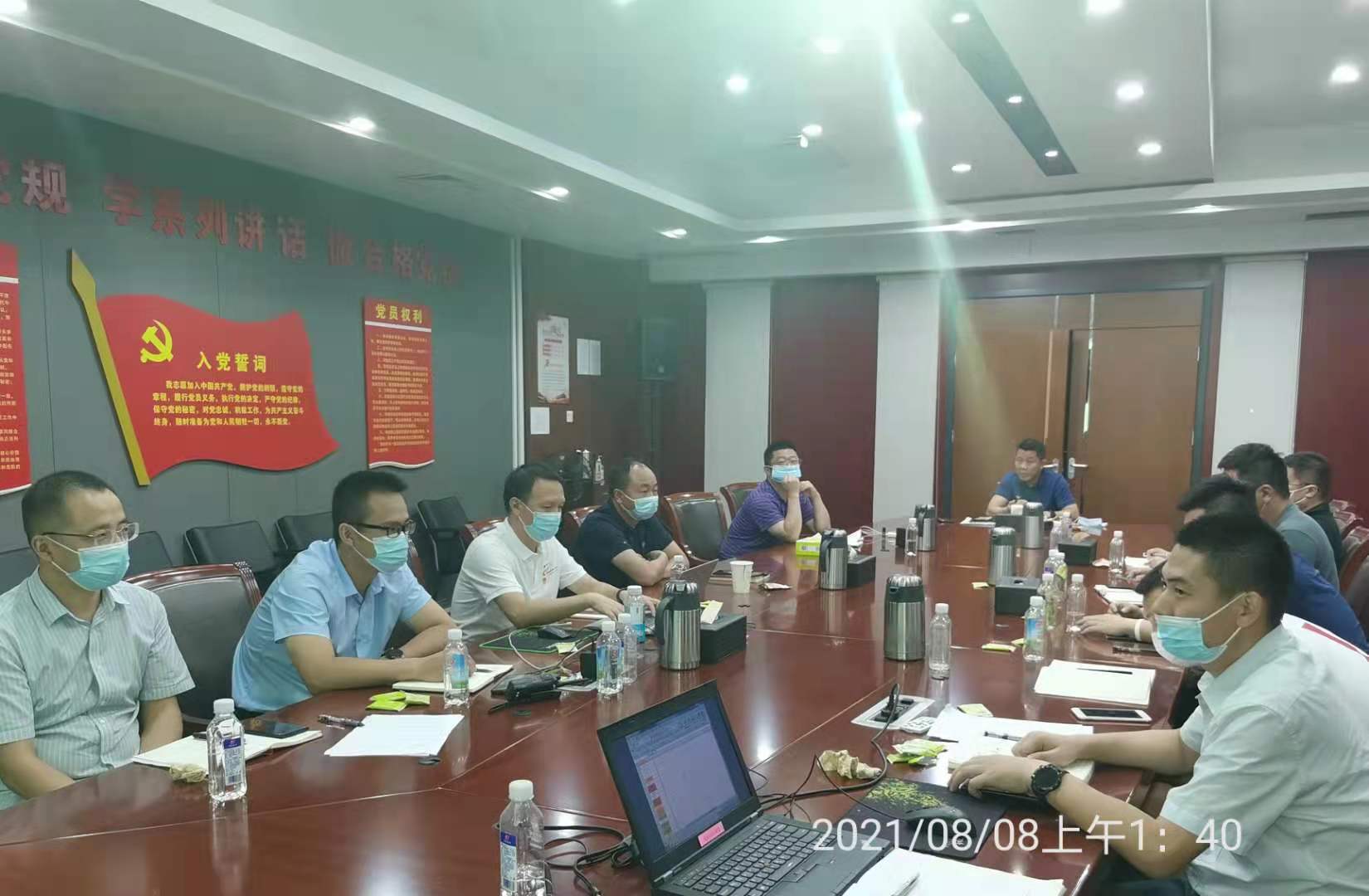 全員上陣、全力以赴、全面固守 公司“硬核”防疫顯擔當
