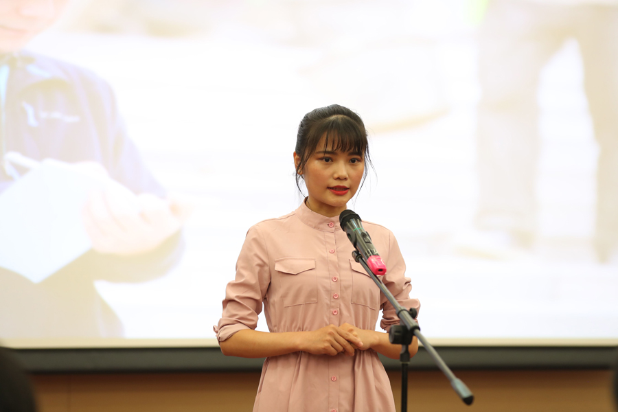 全區(qū)“迎軍運(yùn)作貢獻(xiàn)”主題演講國企賽區(qū)決賽落幕   我公司尹夢玲李淑平喜獲第二名(圖4)