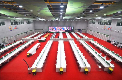 軍運會主媒體中心準(zhǔn)備好了！4000余名中外記者將全程報道軍運會(圖3)