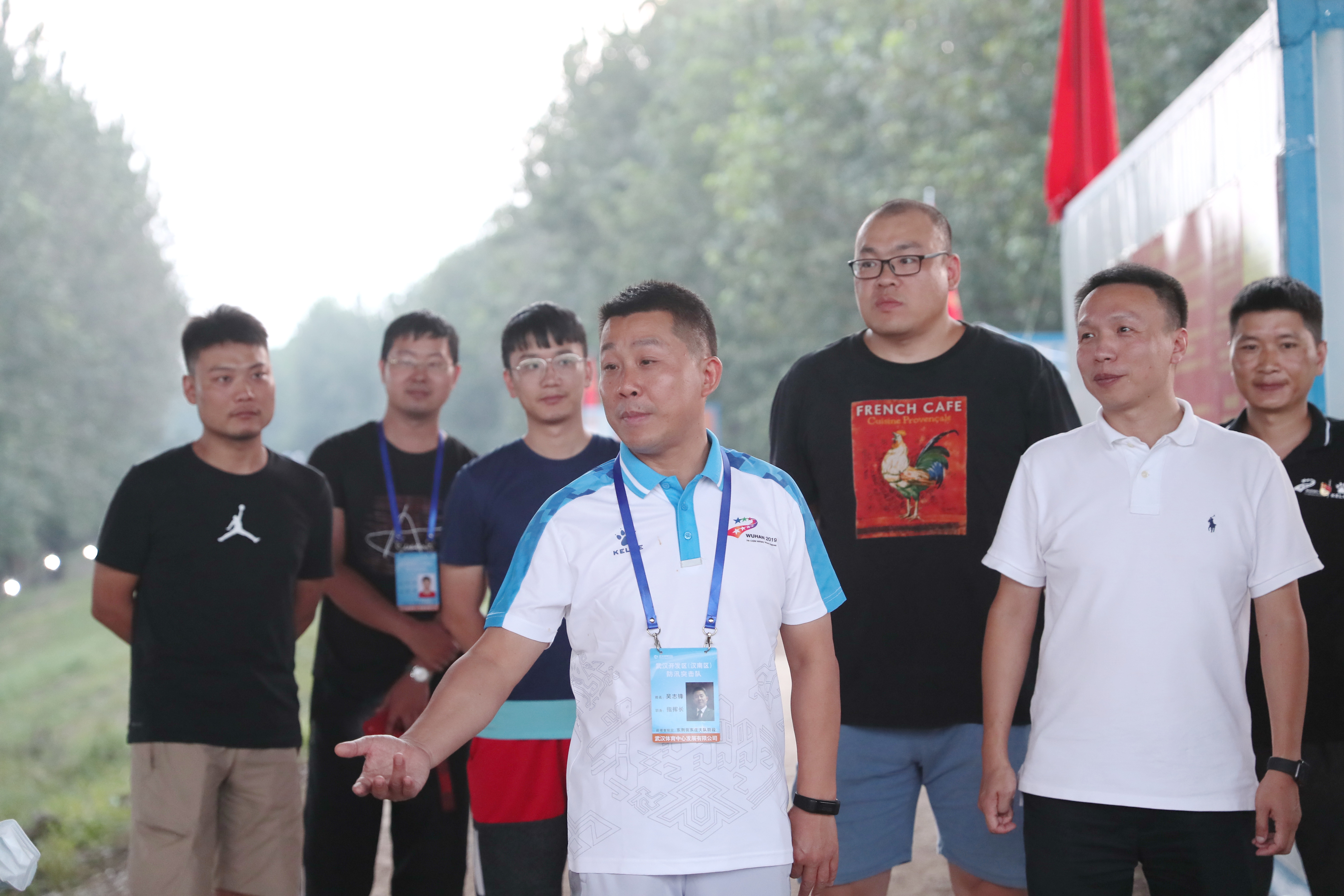 新聞特寫：不忘汛情，夜上堤防(圖8)
